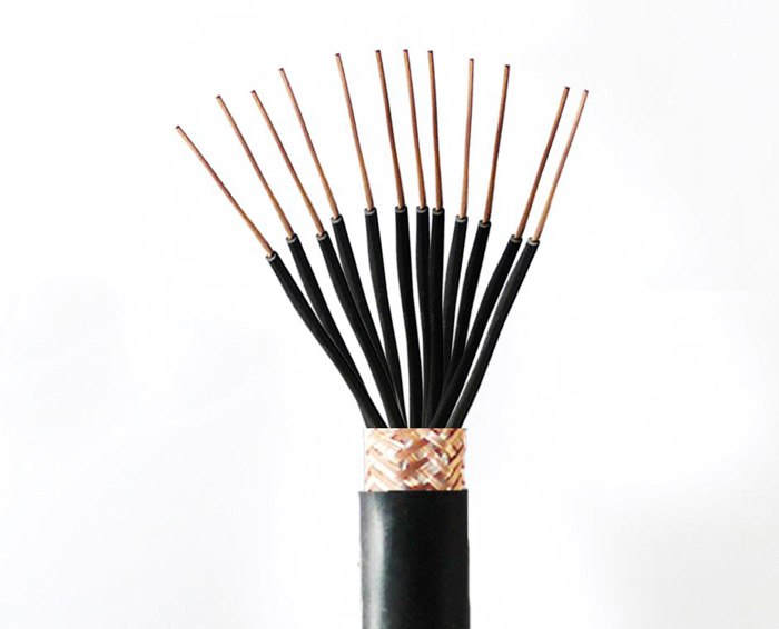 珠江冠纜電纜KVVP屏蔽電纜